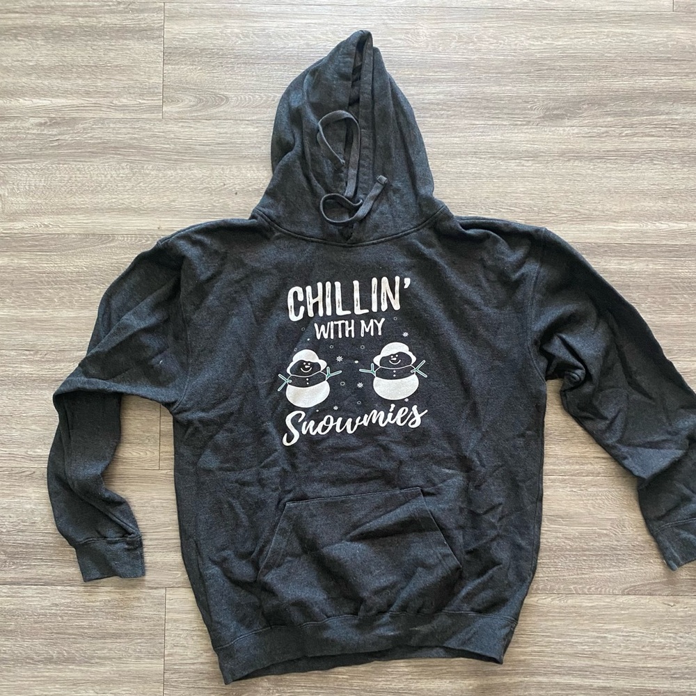 Chillin’ with my Snowmies hoodie